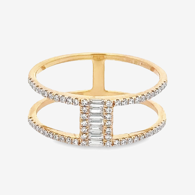 Open Design Diamond Ring