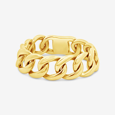 gold havana link ring