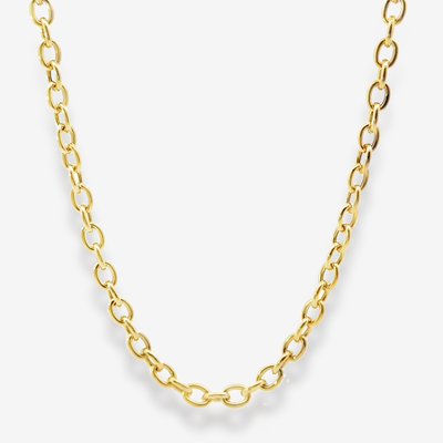6.5MM Oval Link Necklace