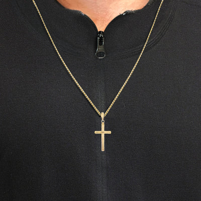 Reversable Latin 1" Cross Pendant