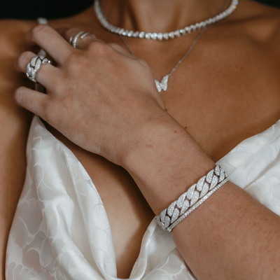 Pave Havana Link Bracelet