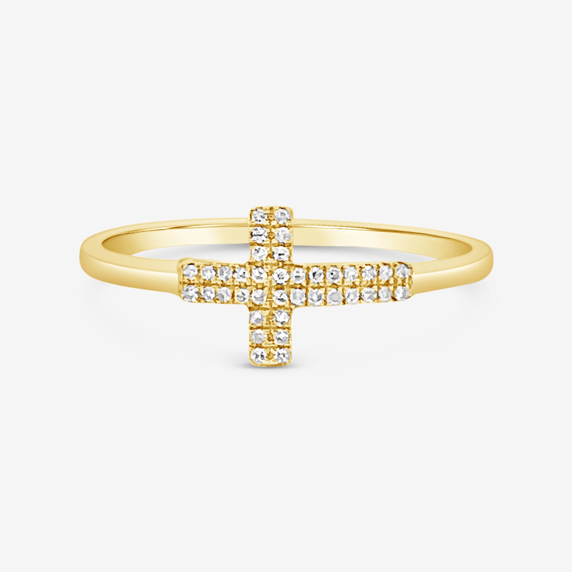 Diamond cross ring