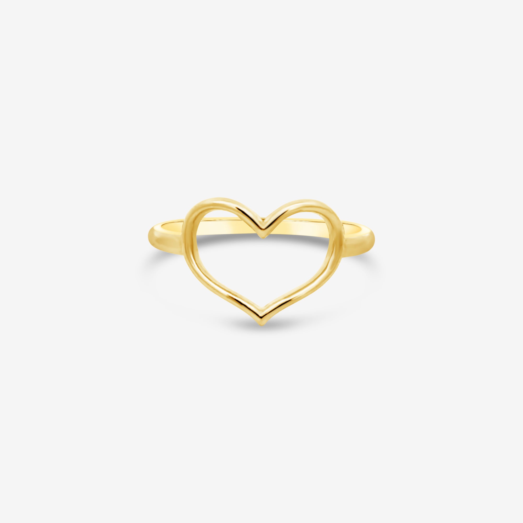 Petite Open Heart Ring