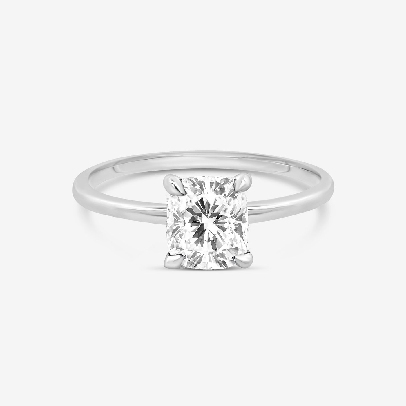 Preset 1.30CT Cushion Cut Diamond Engagement Ring