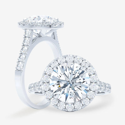 Ritz - Round Engagement Ring