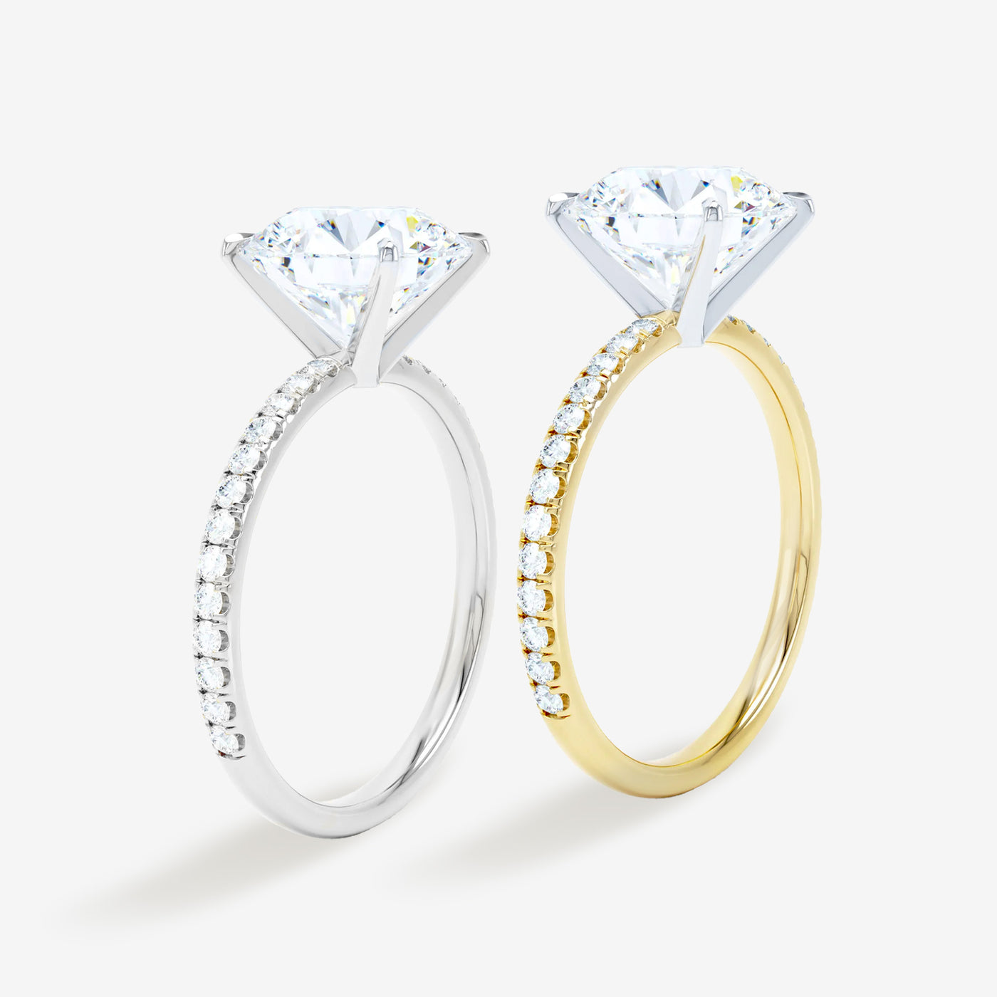Salute - Round Engagement Ring