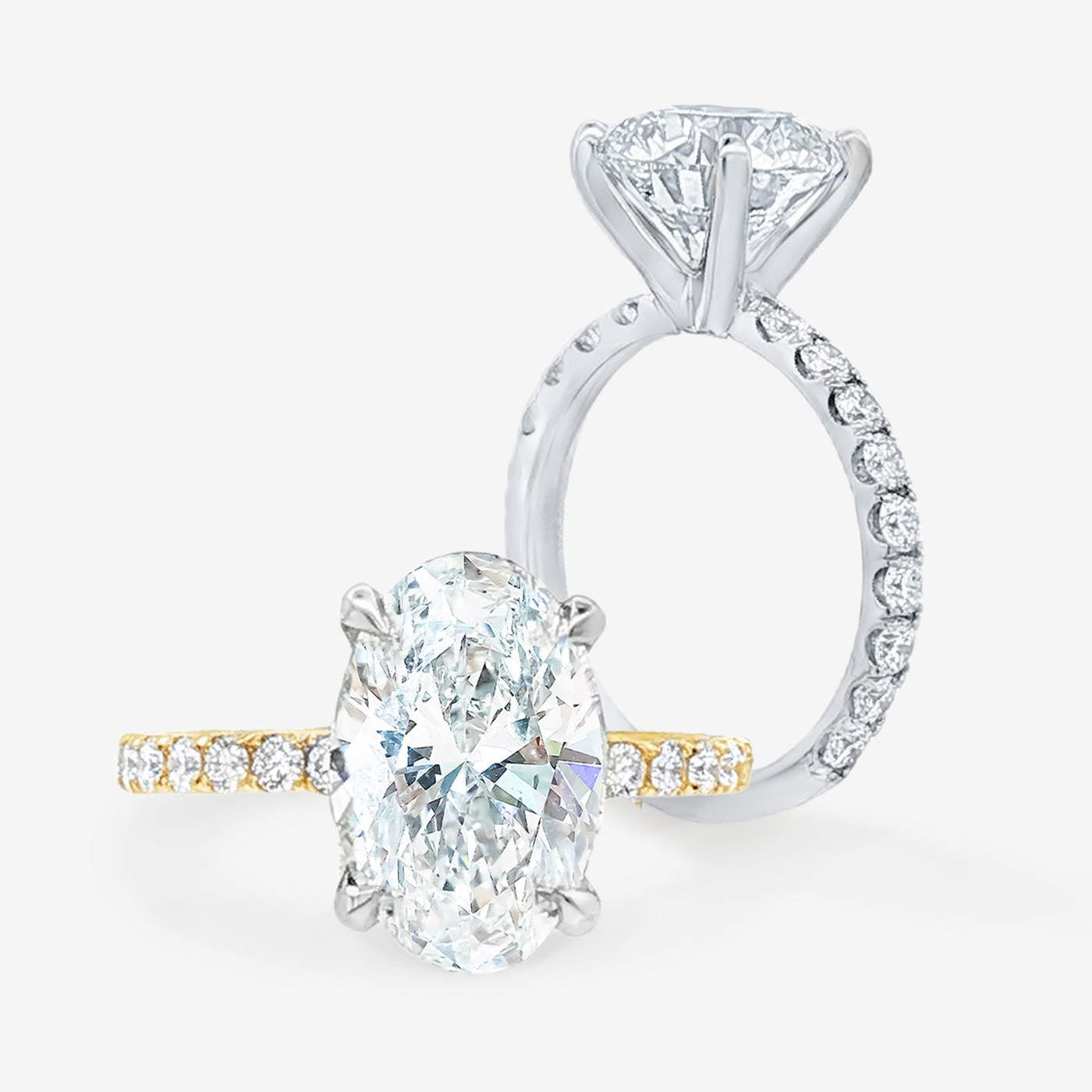 Salute XL - Oval Engagement Ring