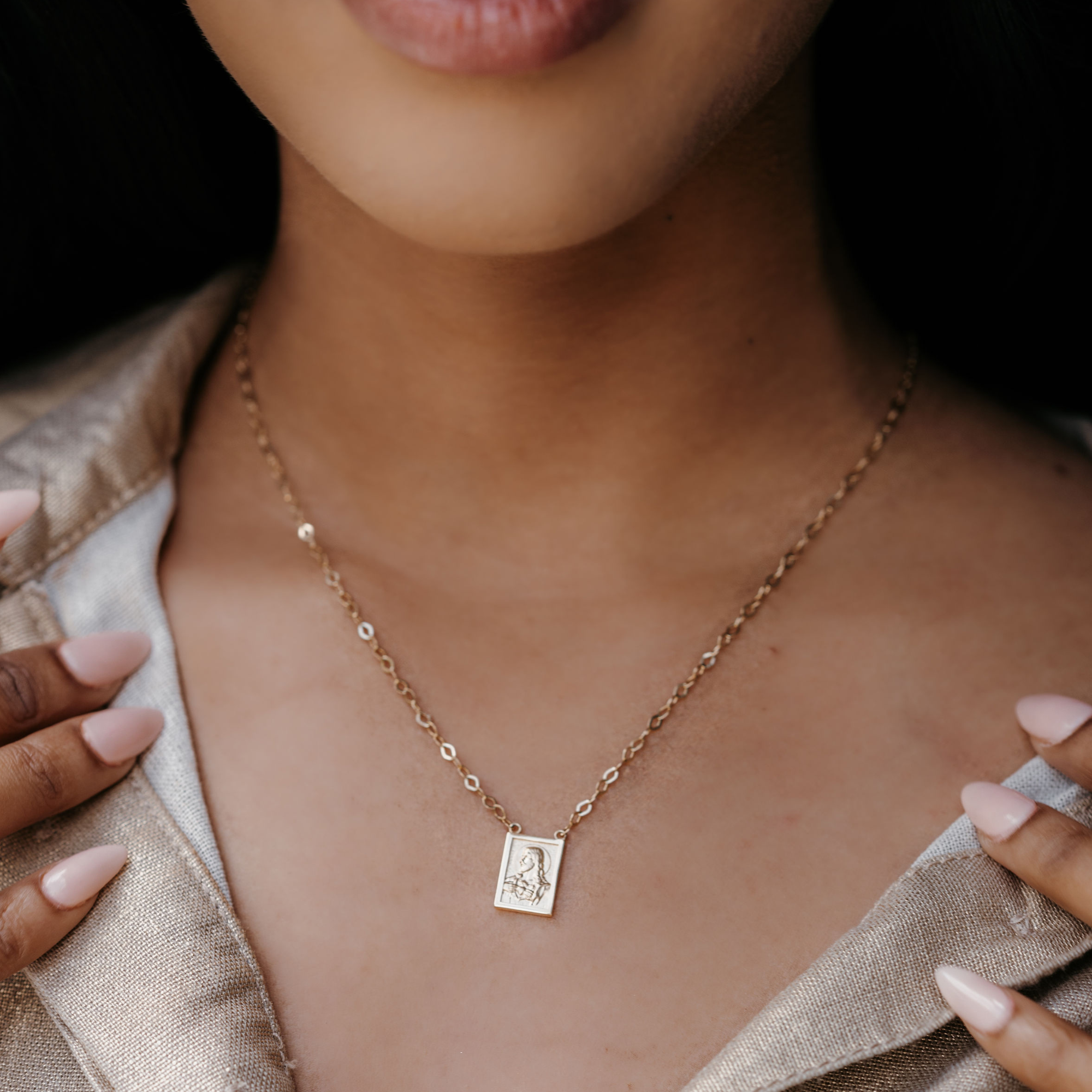 Scapular Religious Necklace