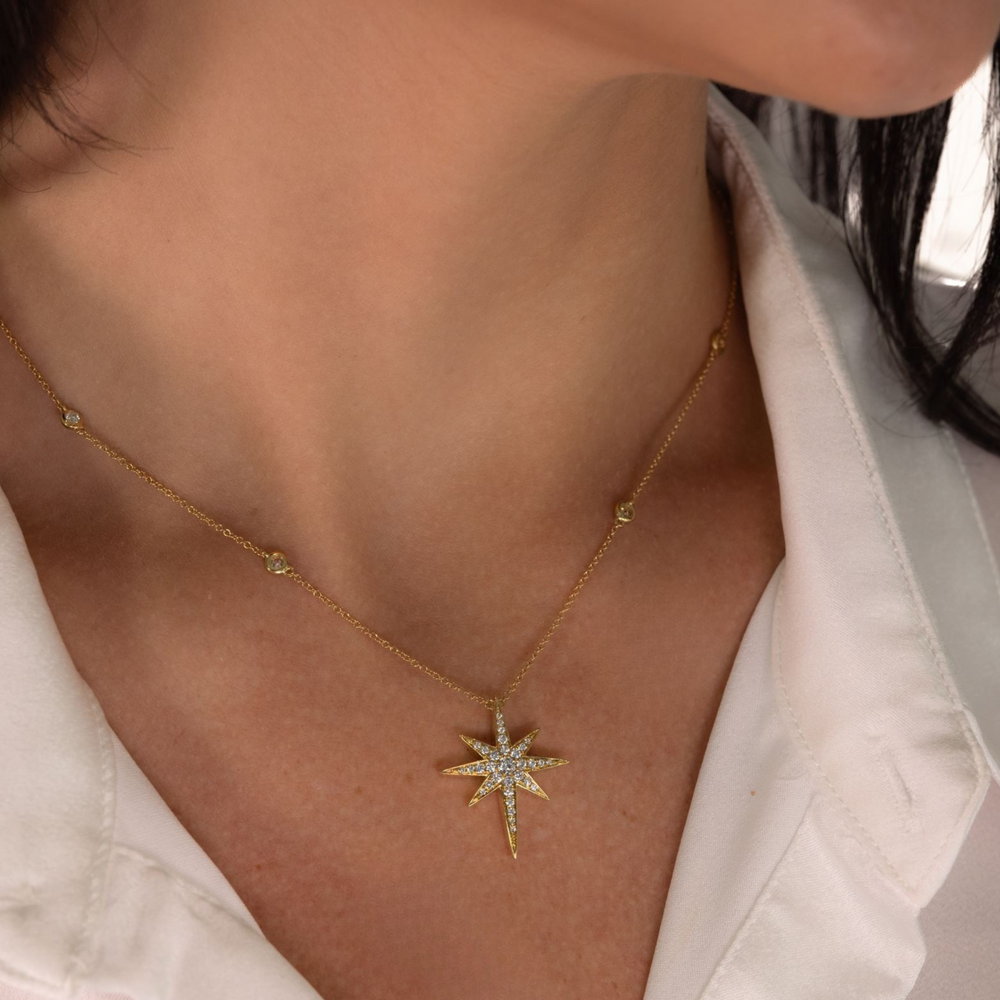 North Star Diamonds By The Yard Necklace