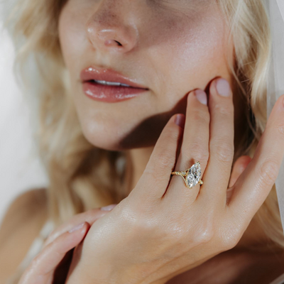 Venetian Como - Marquise Engagement Ring