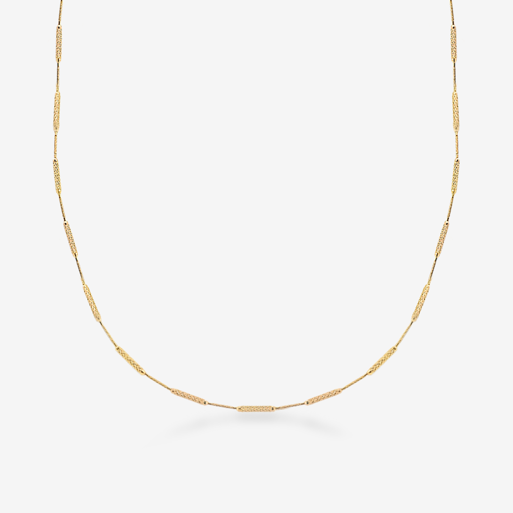 Versatile Styling Gold Lariat Necklace or Bracelet