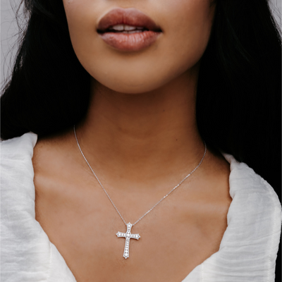 Vintage Style Cross Pendant