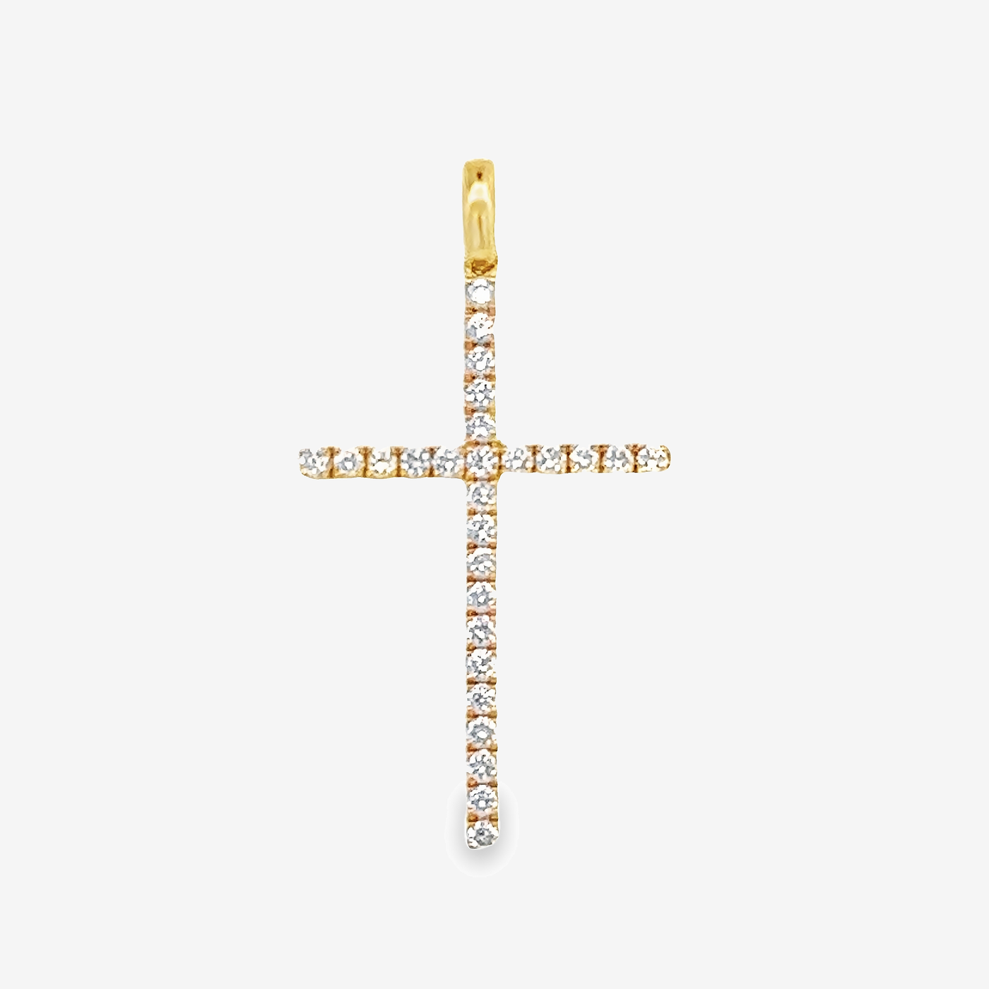 diamond cross pendant