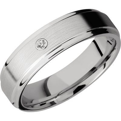 Lashbrook - 14K White Gold + Satin , Polish Finish