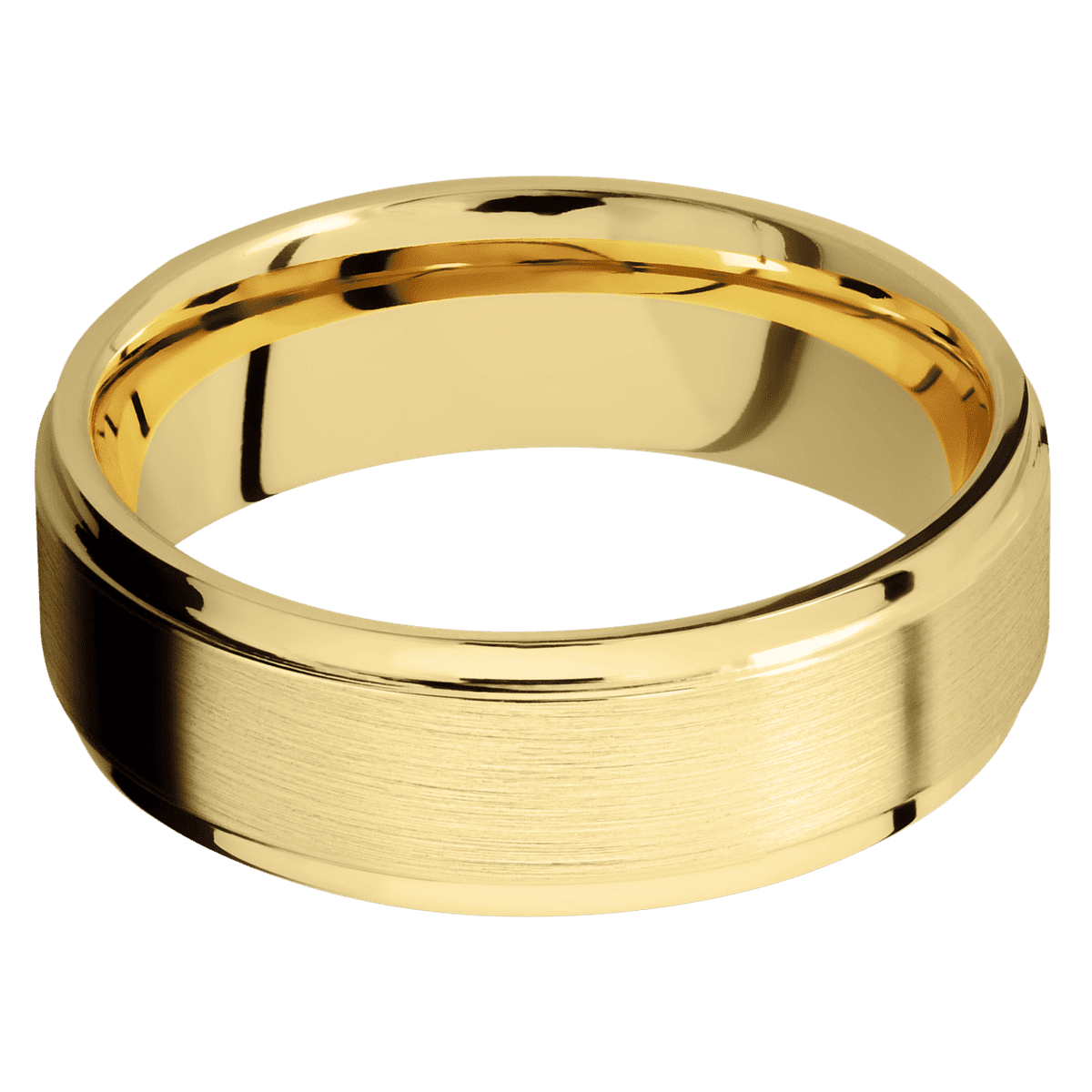 Lashbrook - 14K Yellow Gold + Satin , Polish Finish