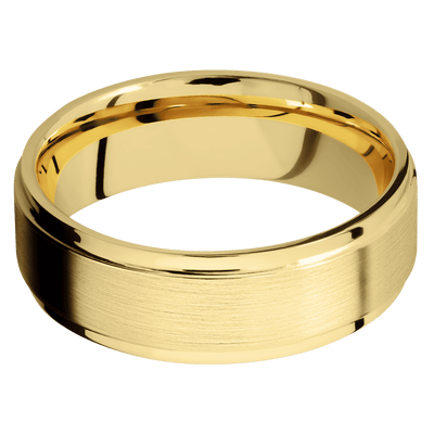 Lashbrook - 14K Yellow Gold + Satin , Polish Finish