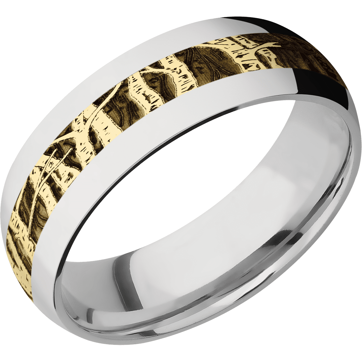 Lashbrook - 14K White Gold + Polish Finish