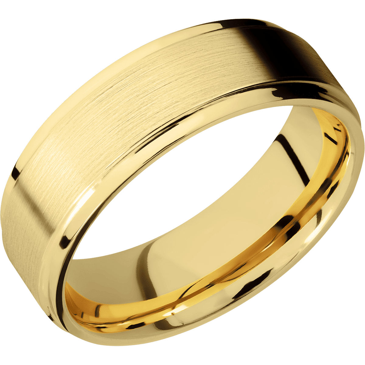 Lashbrook - 14K Yellow Gold + Satin , Polish Finish