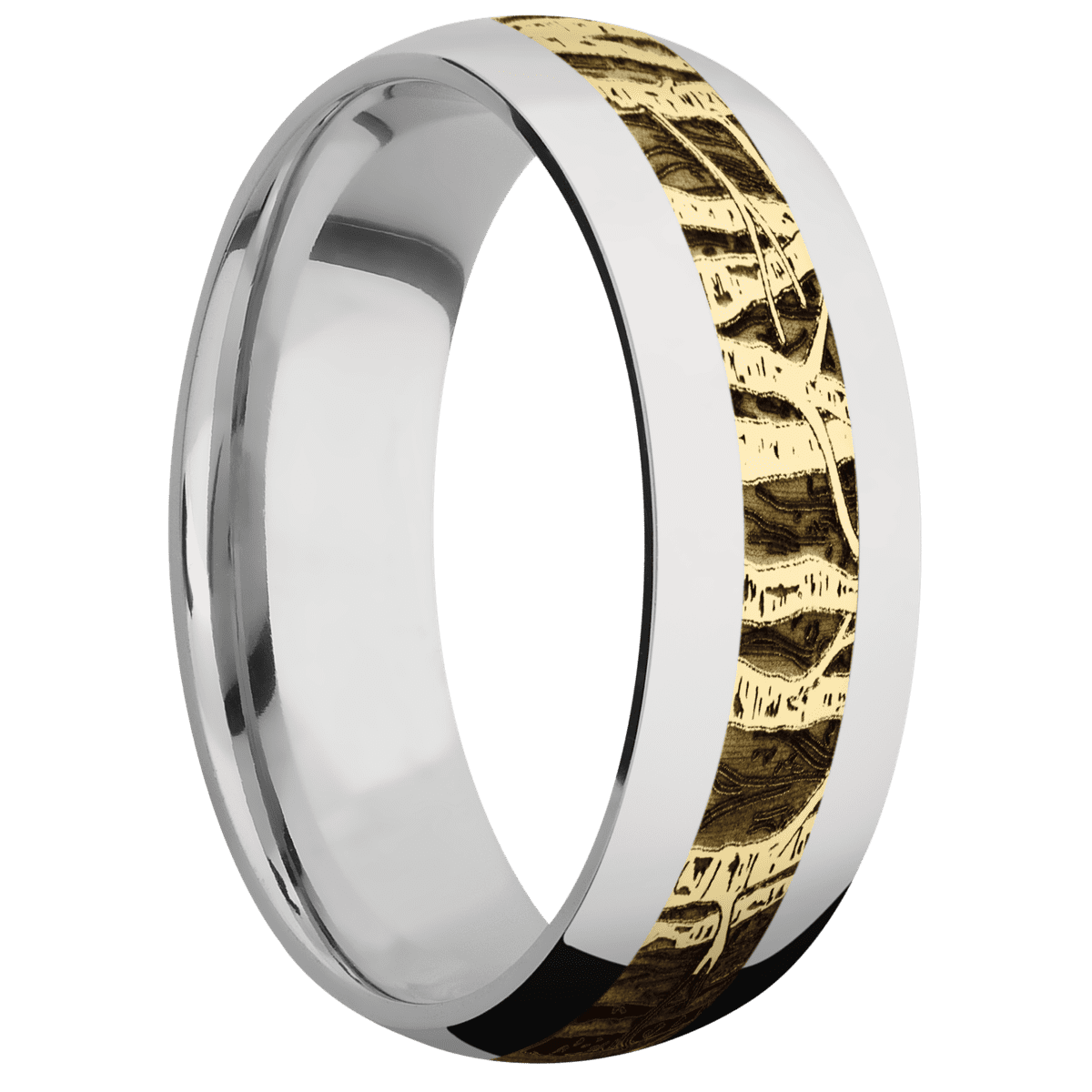Lashbrook - 14K White Gold + Polish Finish