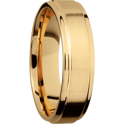 Lashbrook - 14K Yellow Gold + Satin , Polish Finish