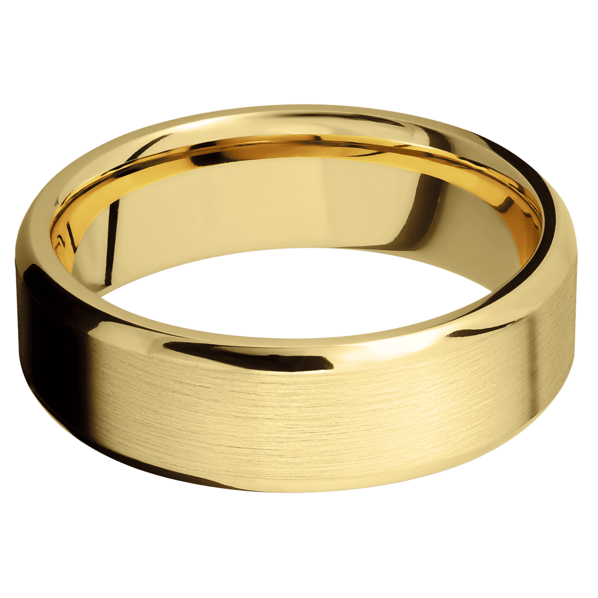 Lashbrook - 14K Yellow Gold + Satin , Polish Finish