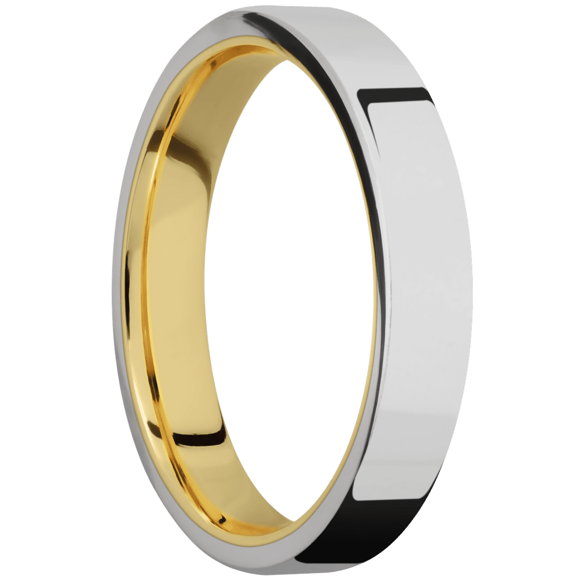 Lashbrook - 14K White Gold + Polish Finish + 10K Yellow Gold