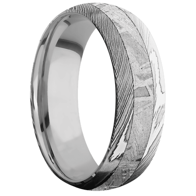 Lashbrook - Damascus + Polish Finish + Titanium