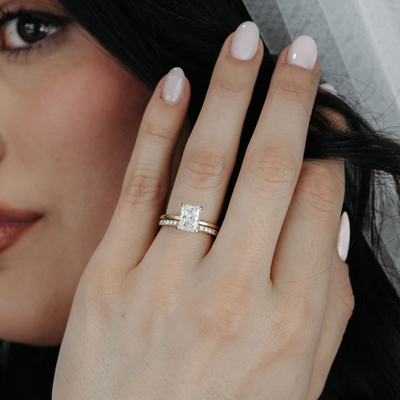 cushion cut diamond engagement ring.