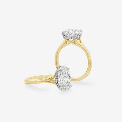 Splits Engagement Ring