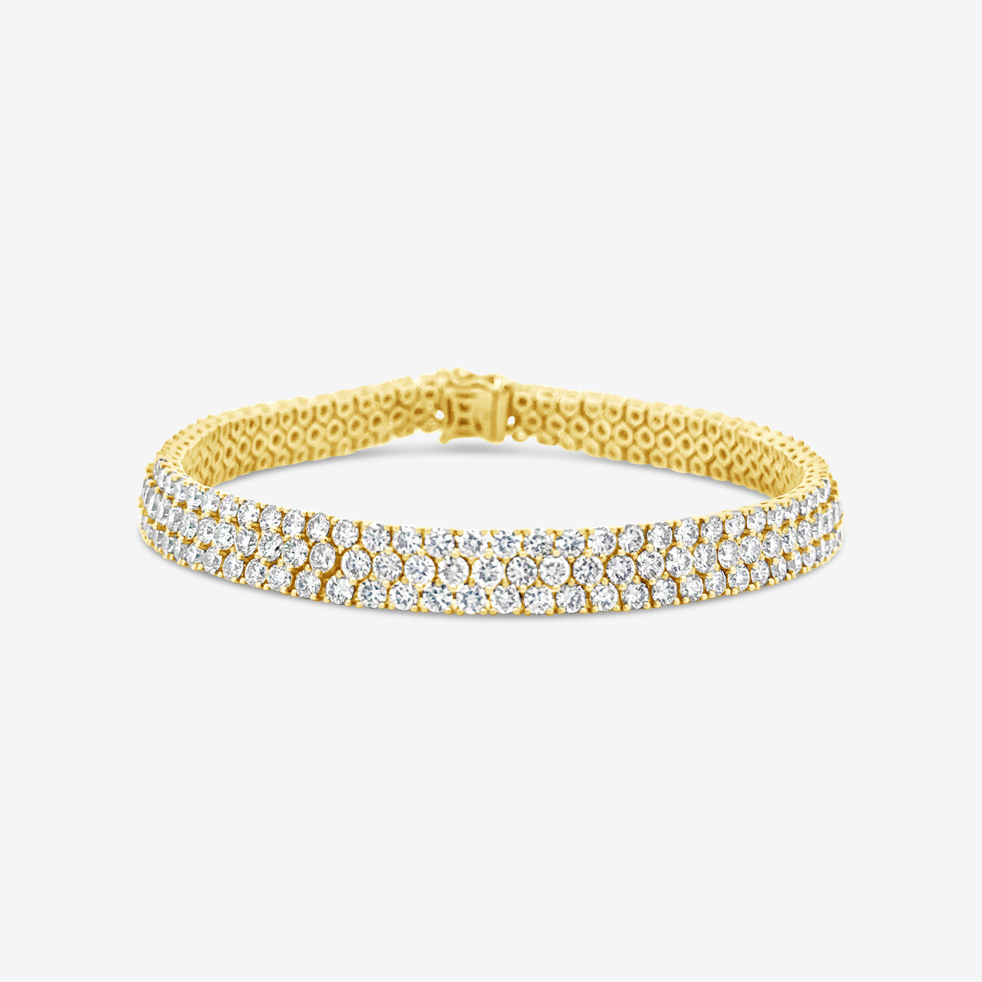 3 Row Diamond Bracelet