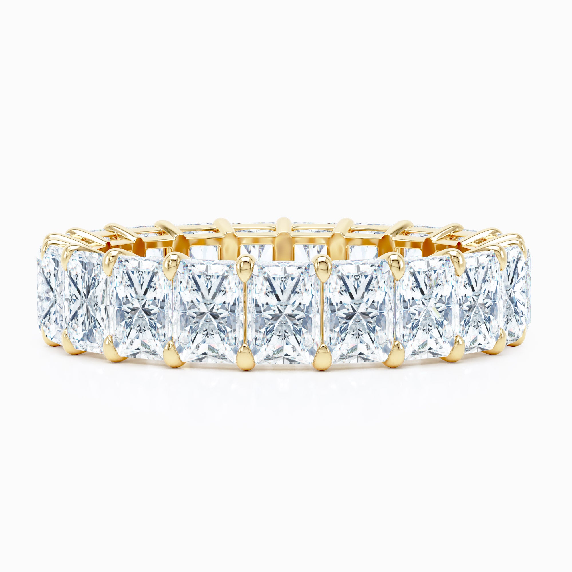 Radiant Shared Prong Wedding Band