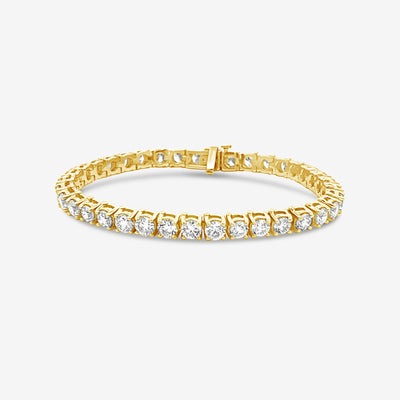 Straight Line “Classic” Diamond Tennis Bracelet