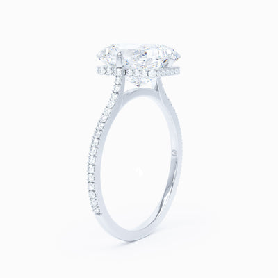 Compass Radiant Engagement Ring