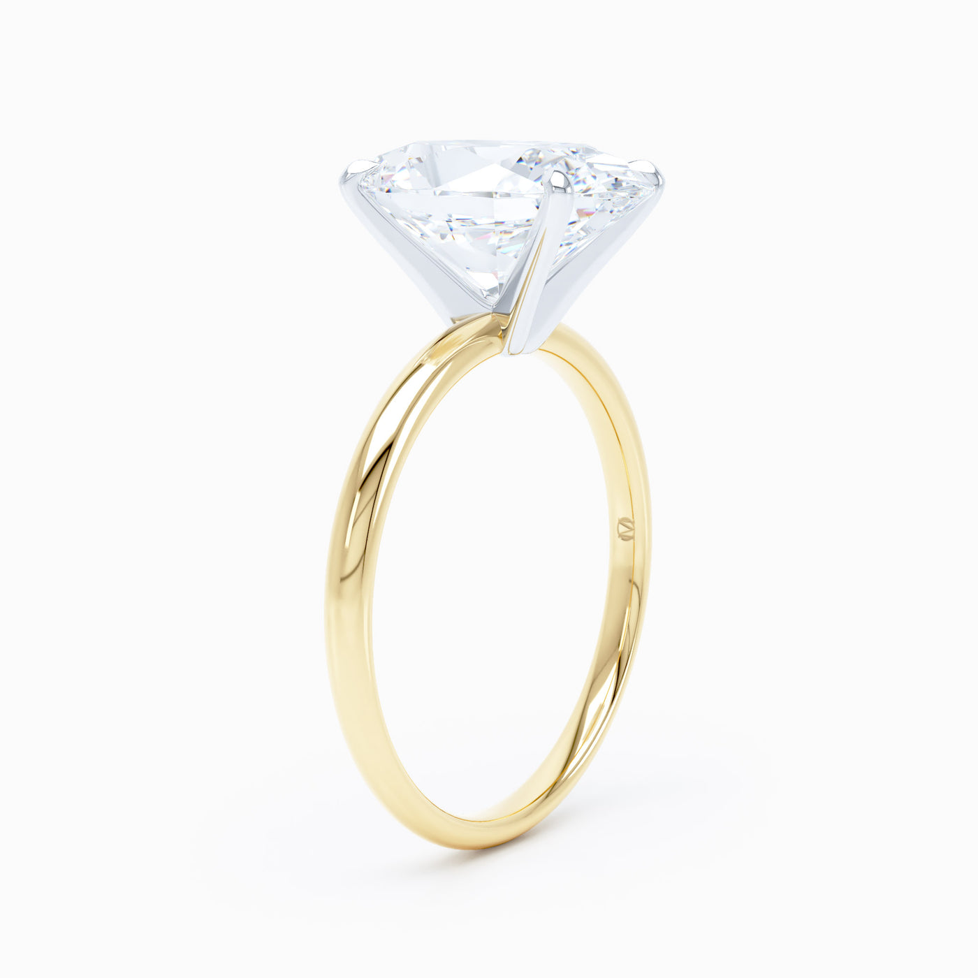 Perfect Solitaire Oval Engagement Ring