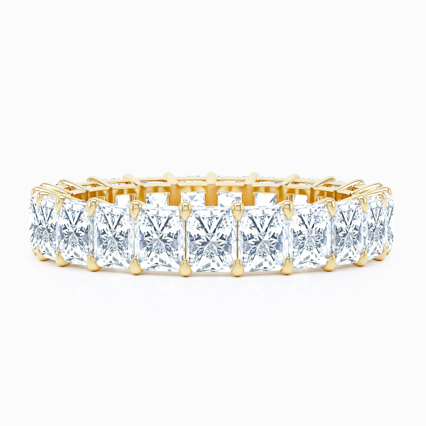 Petite Radiant Shared Prong Wedding Band