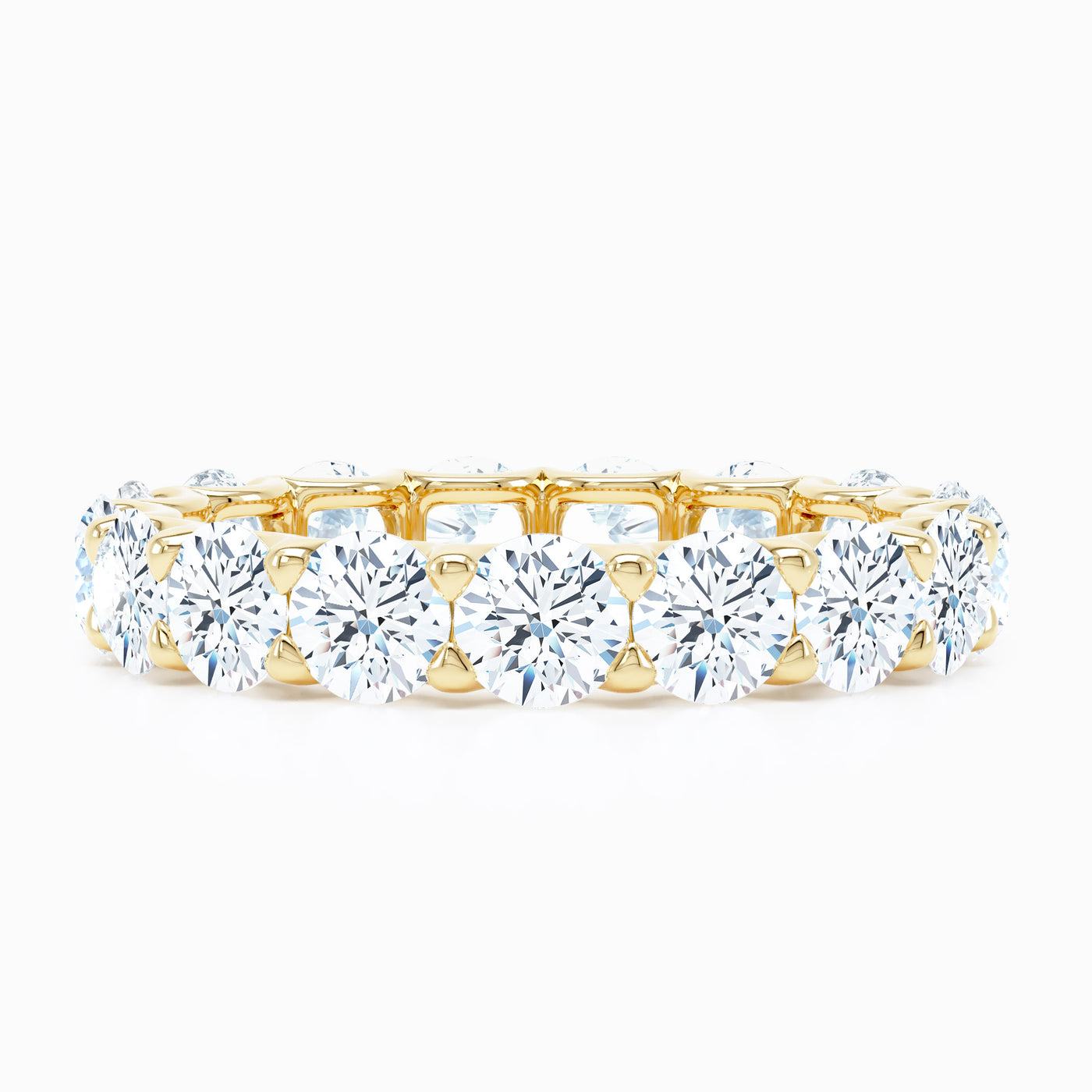 Round Scalloped Side Wedding Band