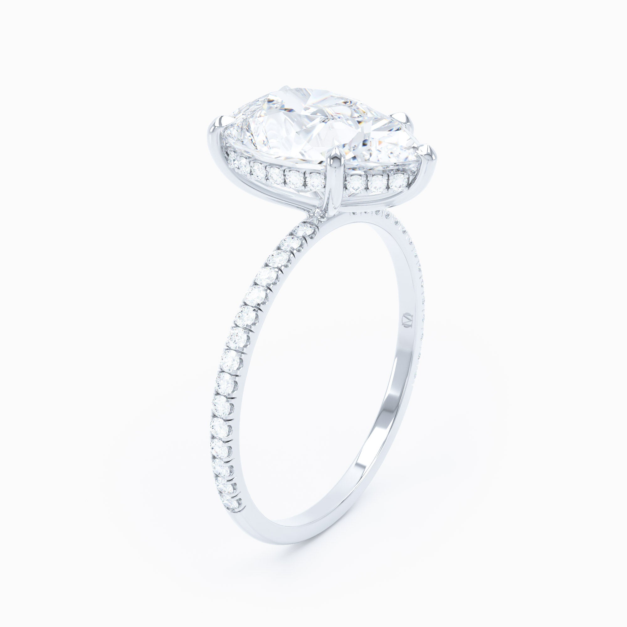 Delicate Pear Engagement Ring