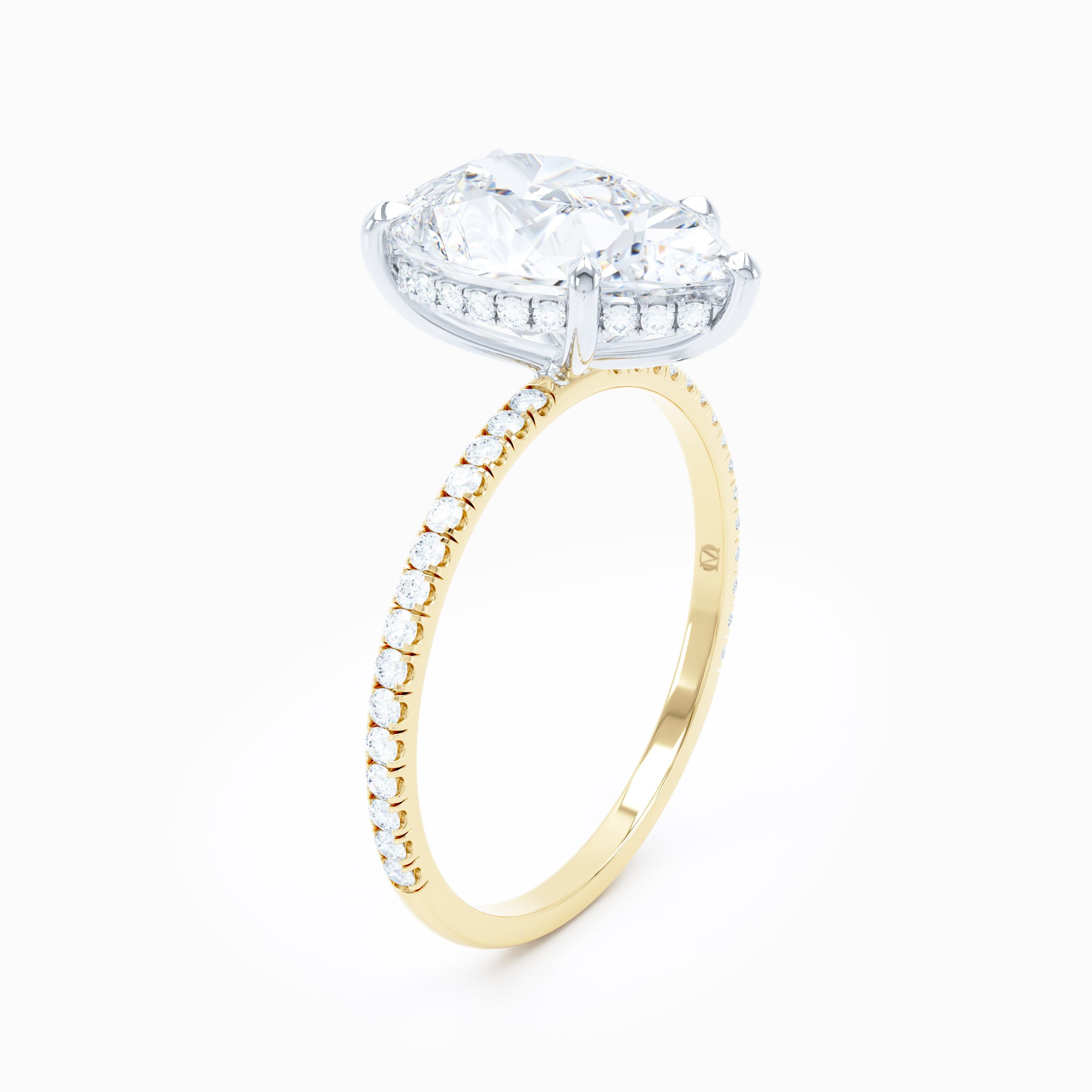 Delicate Pear Engagement Ring