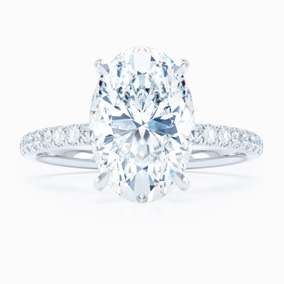 Salute Oval Engagement Ring