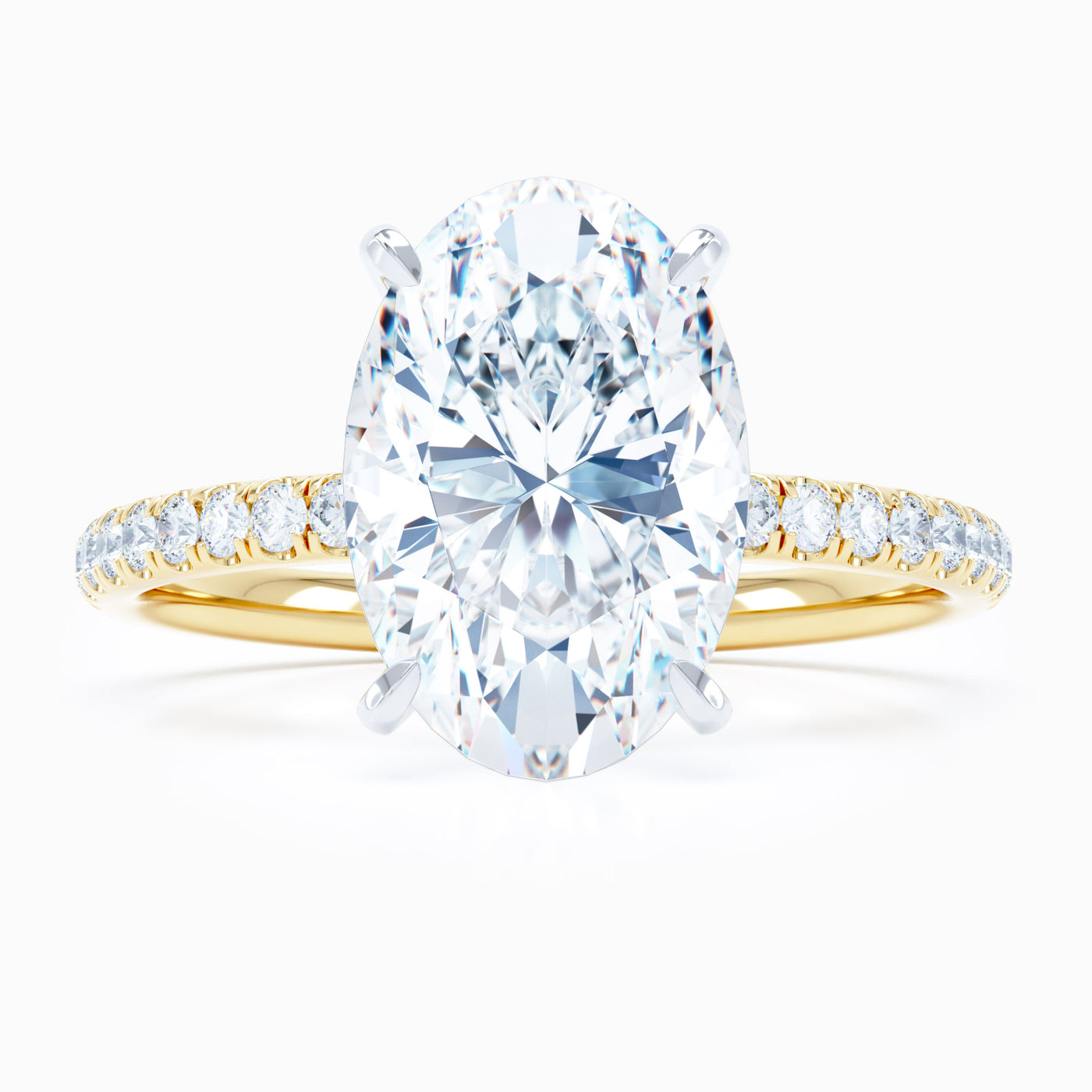 Salute Oval Engagement Ring
