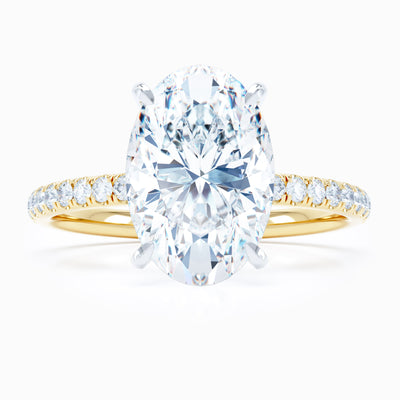 Salute Oval Engagement Ring