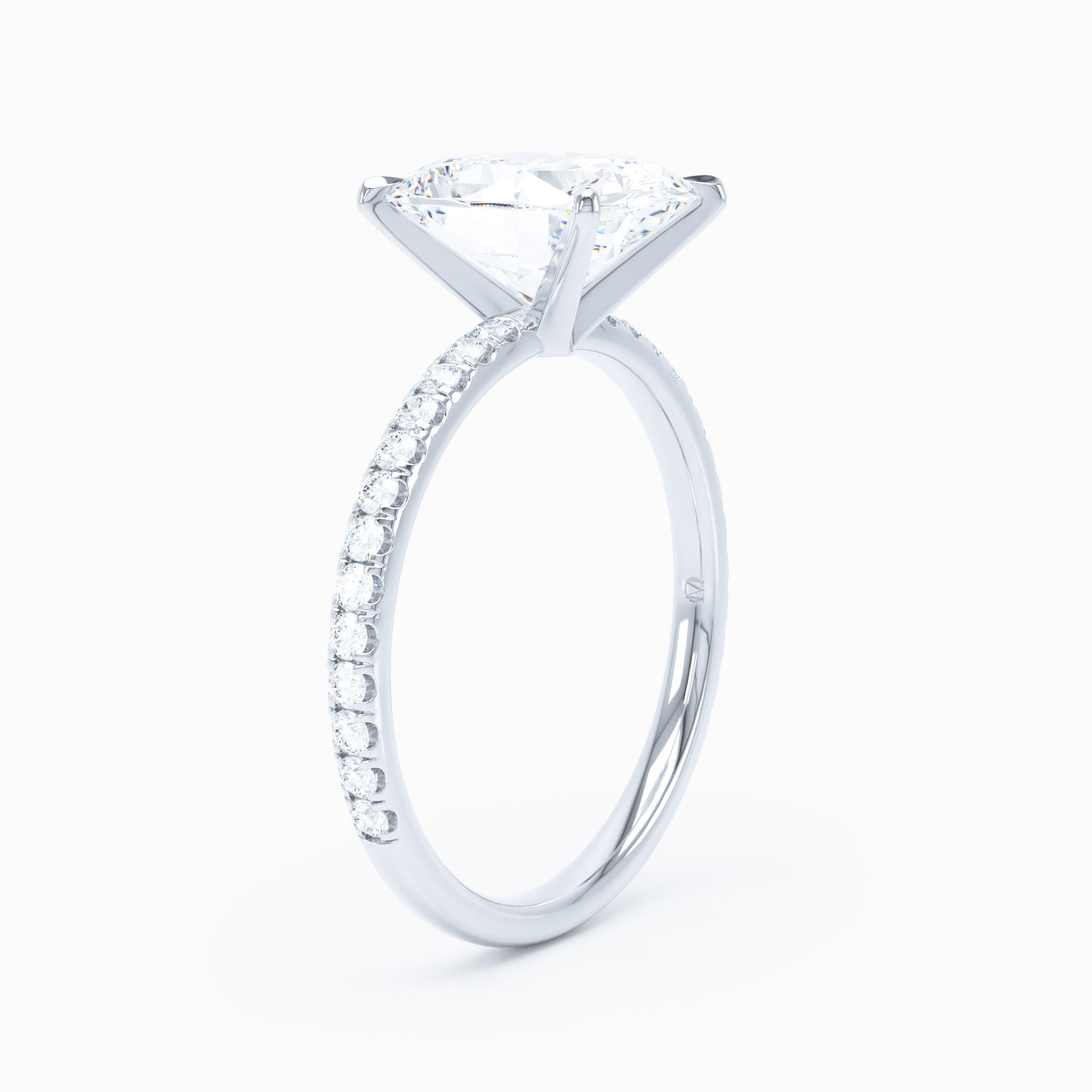 Salute Square Cushion Engagement Ring