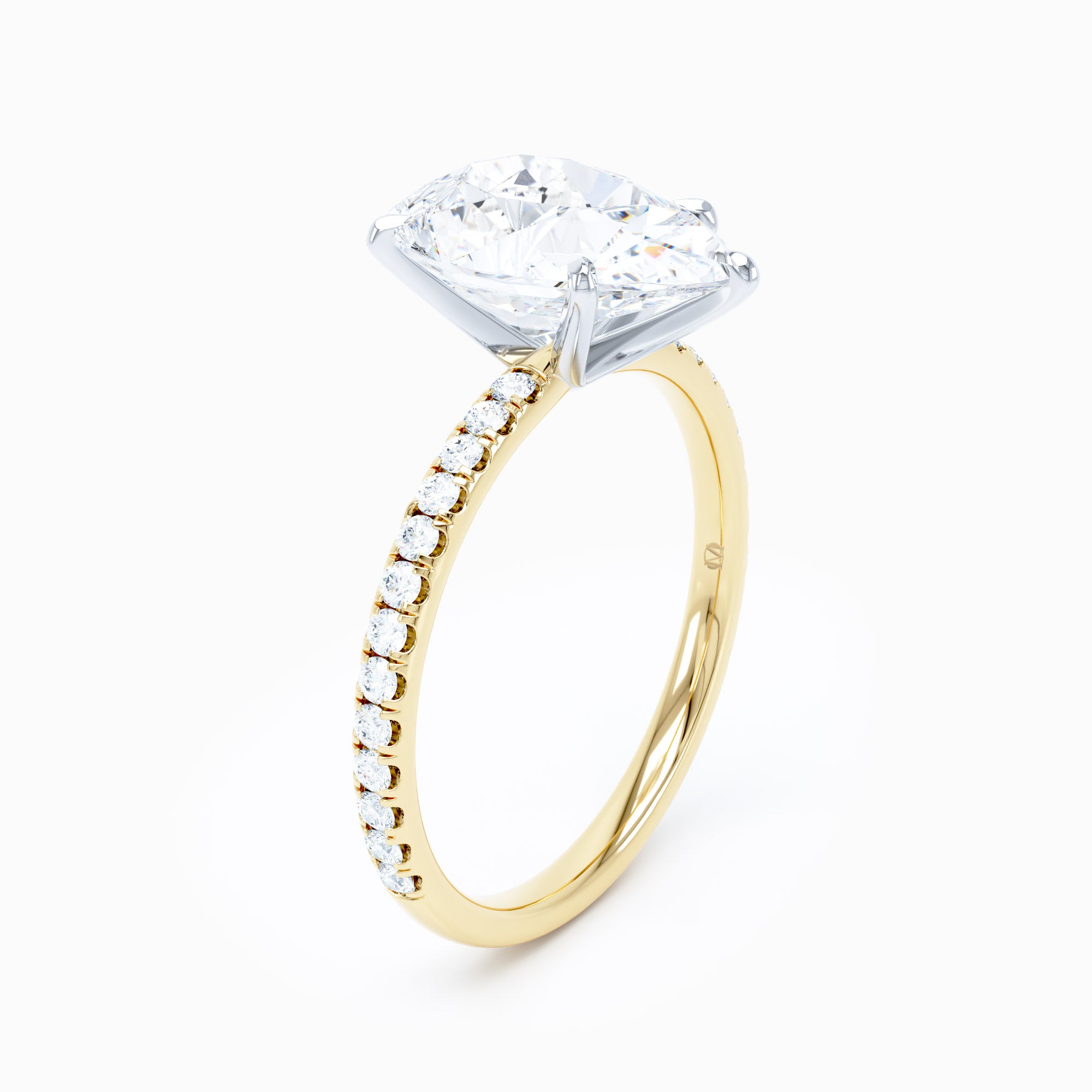 Salute Pear Engagement Ring